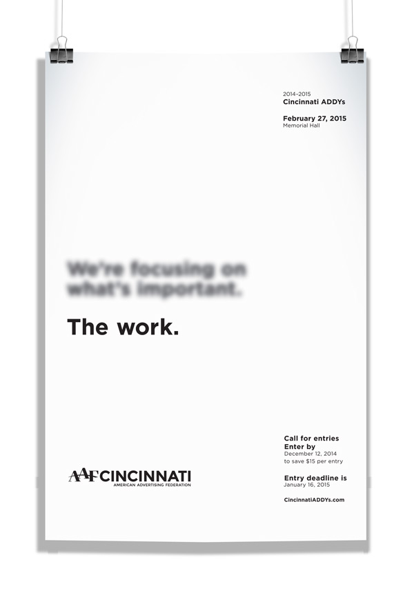2014 ADDY Poster